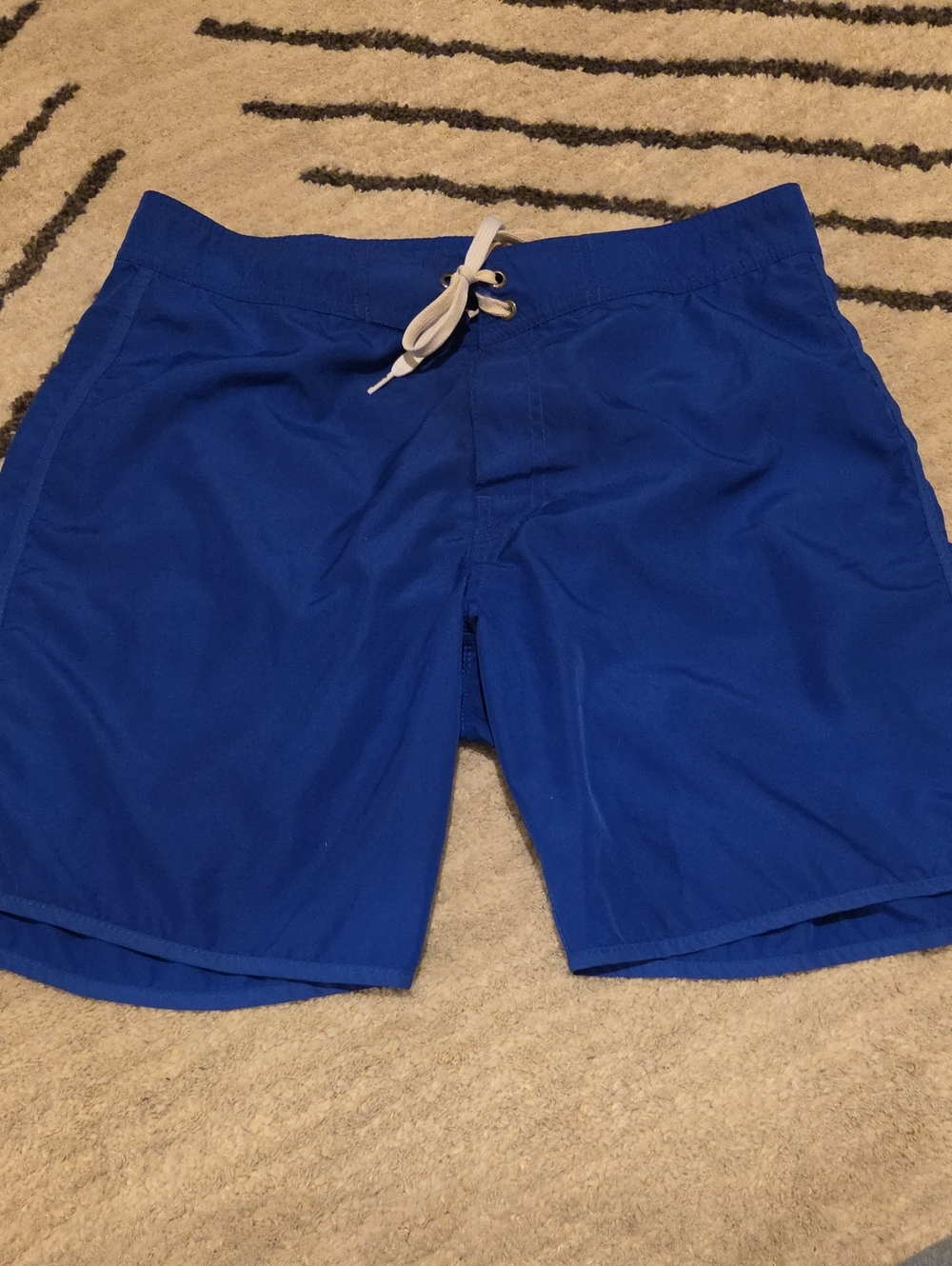 Sundek Blue Swim Shorts with White Drawcord